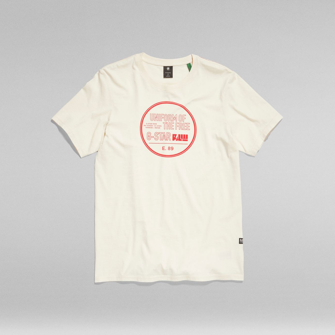 G-STAR RAW DENIM CHEST GRAPHIC SLIM R T Herren T-Shirt - G-Star Raw Denim - SAGATOO - 8720347474952
